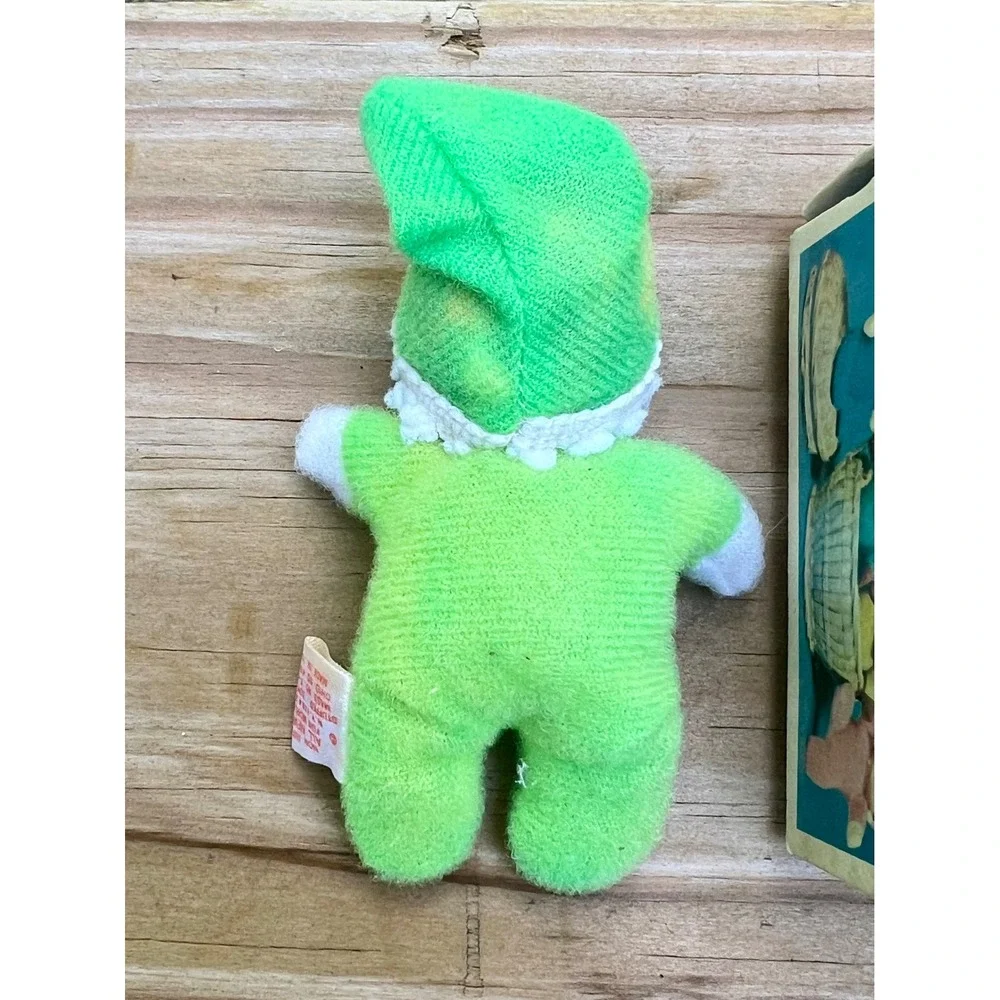 Miniature Doll Little Miss Matchpack 1970s Matchbox Green Elf Outfit Vintage